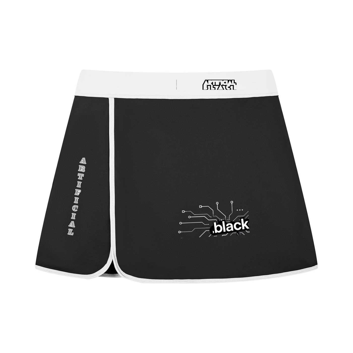 Women's Color Block A-Line Skort