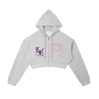 Essential Cropped Zip-Up Hoodie