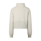 Digital Logo Cropped Half-Zip Sweatshirt