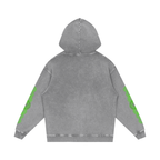 Snow Washed Loose Cotton Hoodie