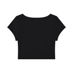 Women's Murder Ink Tattoos Slim Cap Sleeve Crop T
