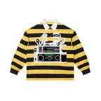 KrunkFacedKidZ Block Stripe Polo