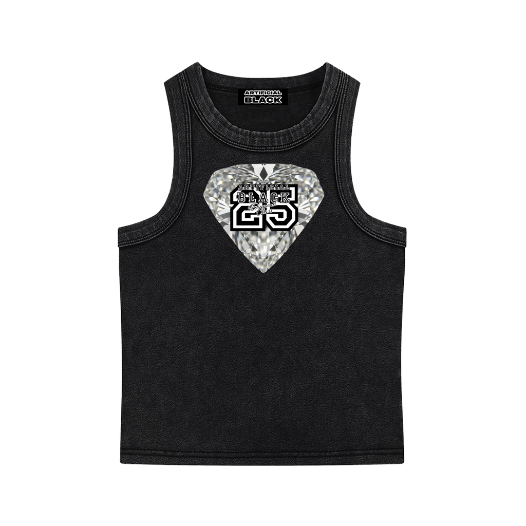 Diamond Class Snow Washed Tank
