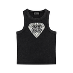 Diamond Class Snow Washed Tank