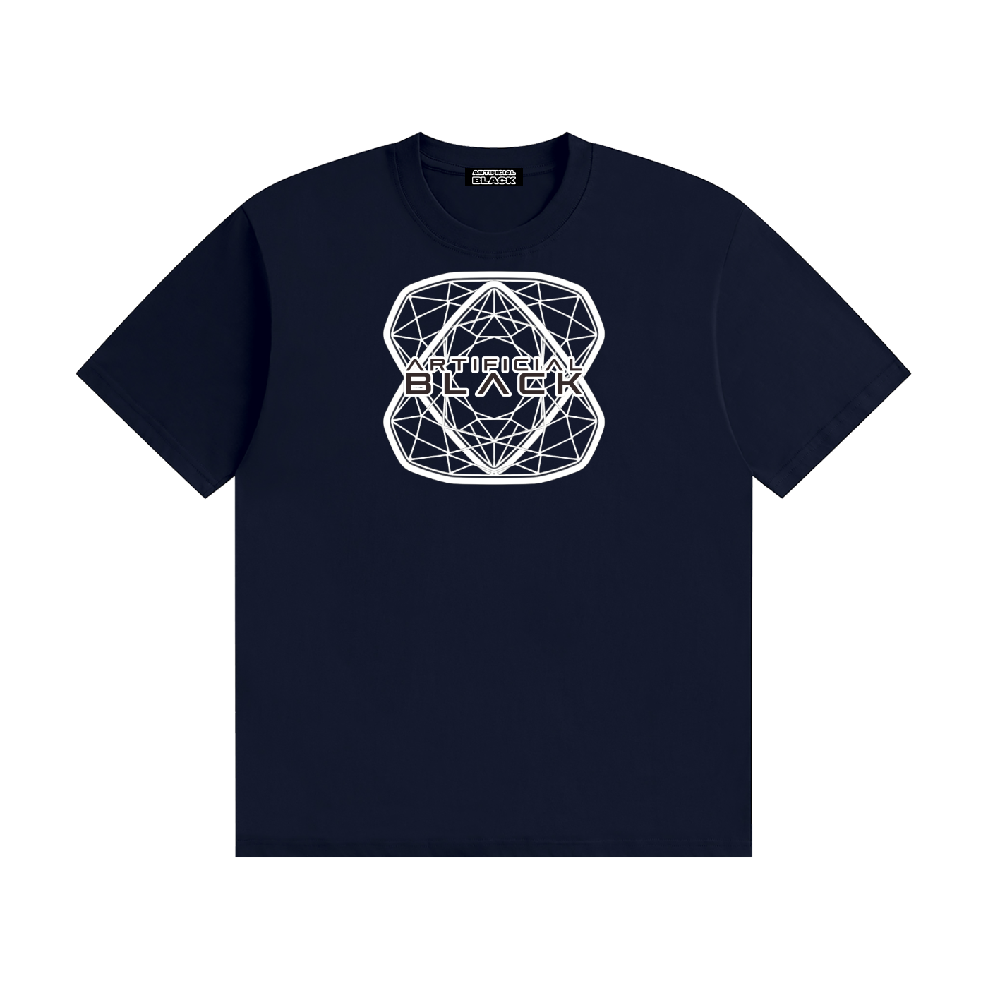 Unisex Diamond Inverse Seamless Cotton T