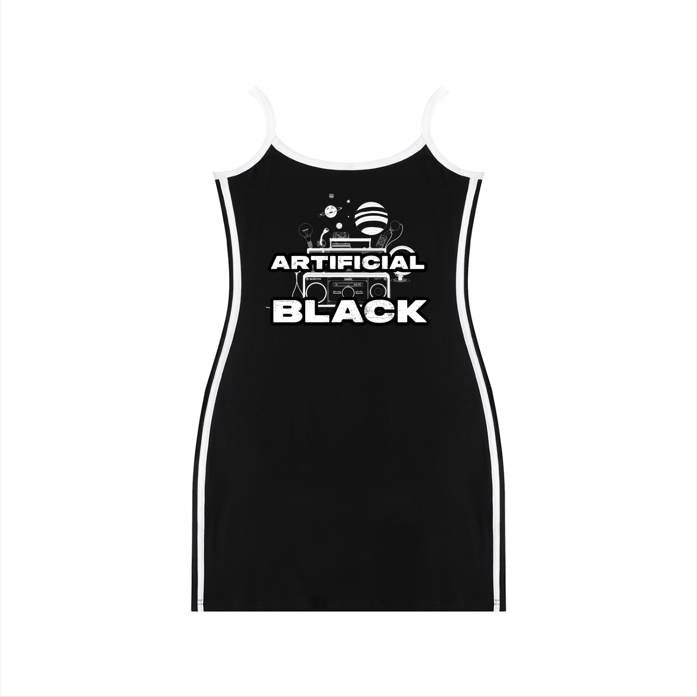 Women's Color Block Mini Dress