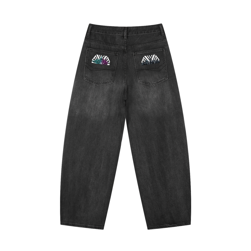 Men's Digital Cities Barrel Leg Jeans