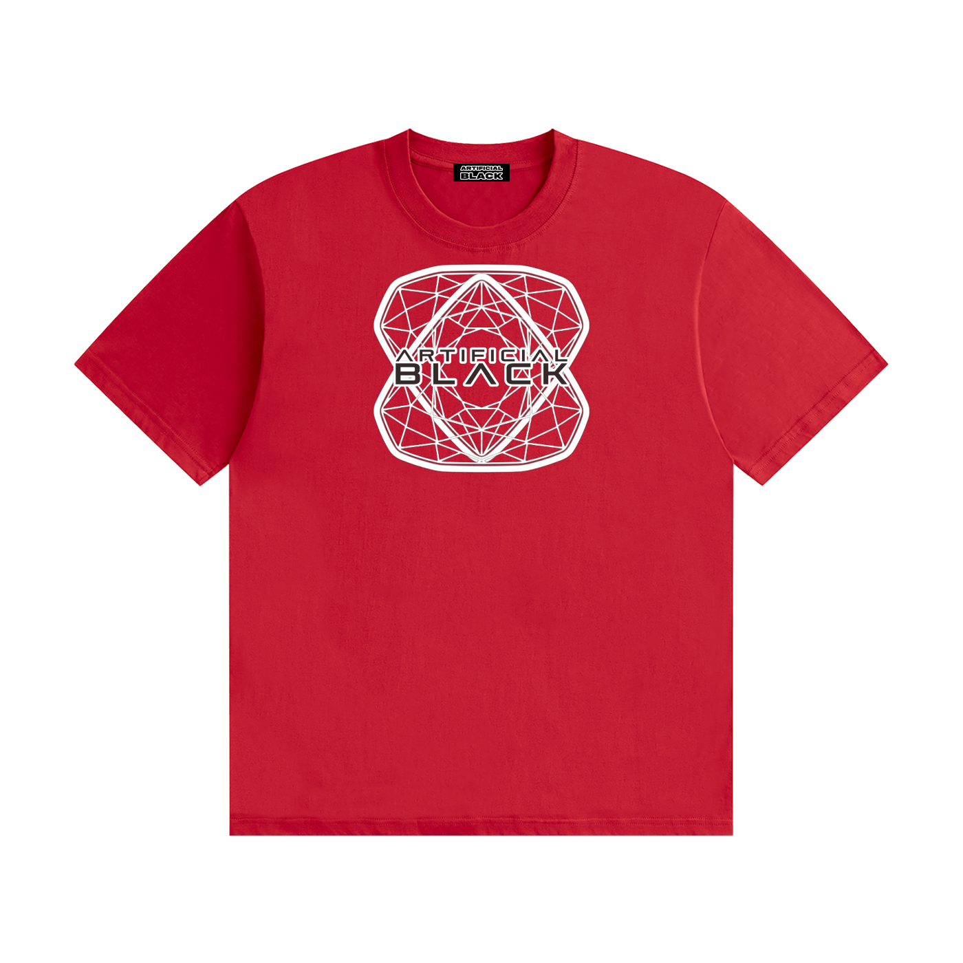 Unisex Diamond Inverse Seamless Cotton T