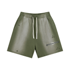 Sun Fade Distressed Shorts