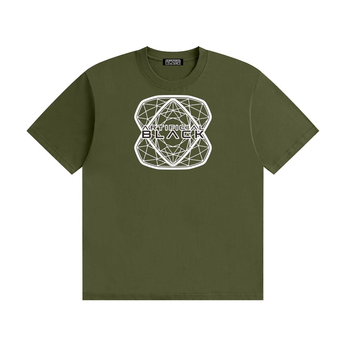 Unisex Diamond Inverse Seamless Cotton T