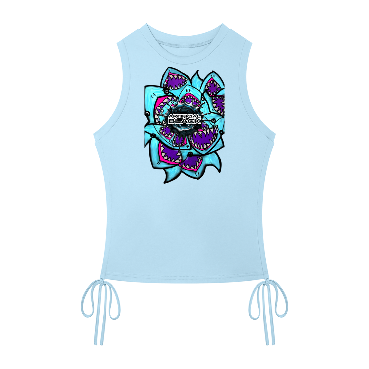 Women’s Drawstring Shark Attack Tank