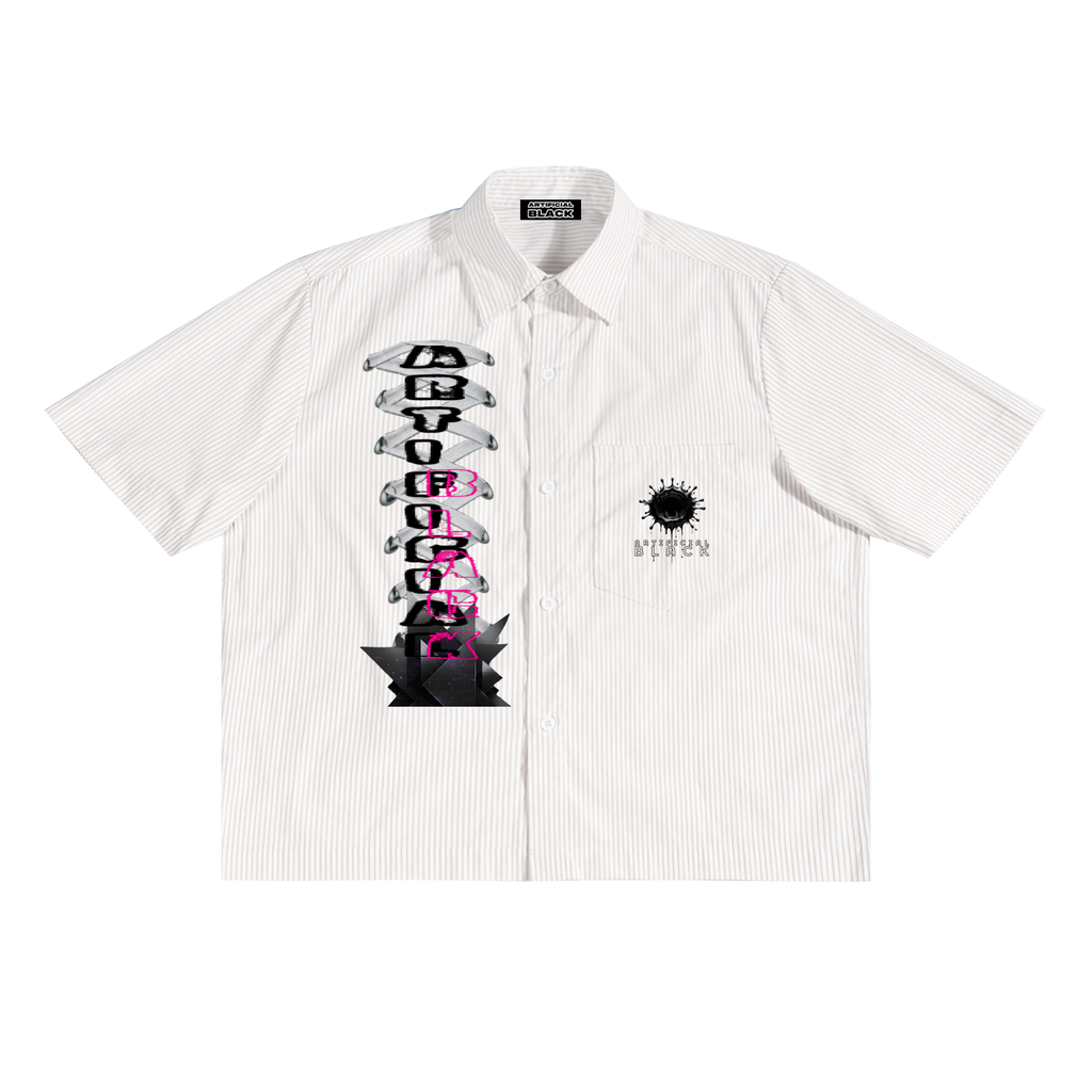 Veridion Stencil Oversized Painters Shirt