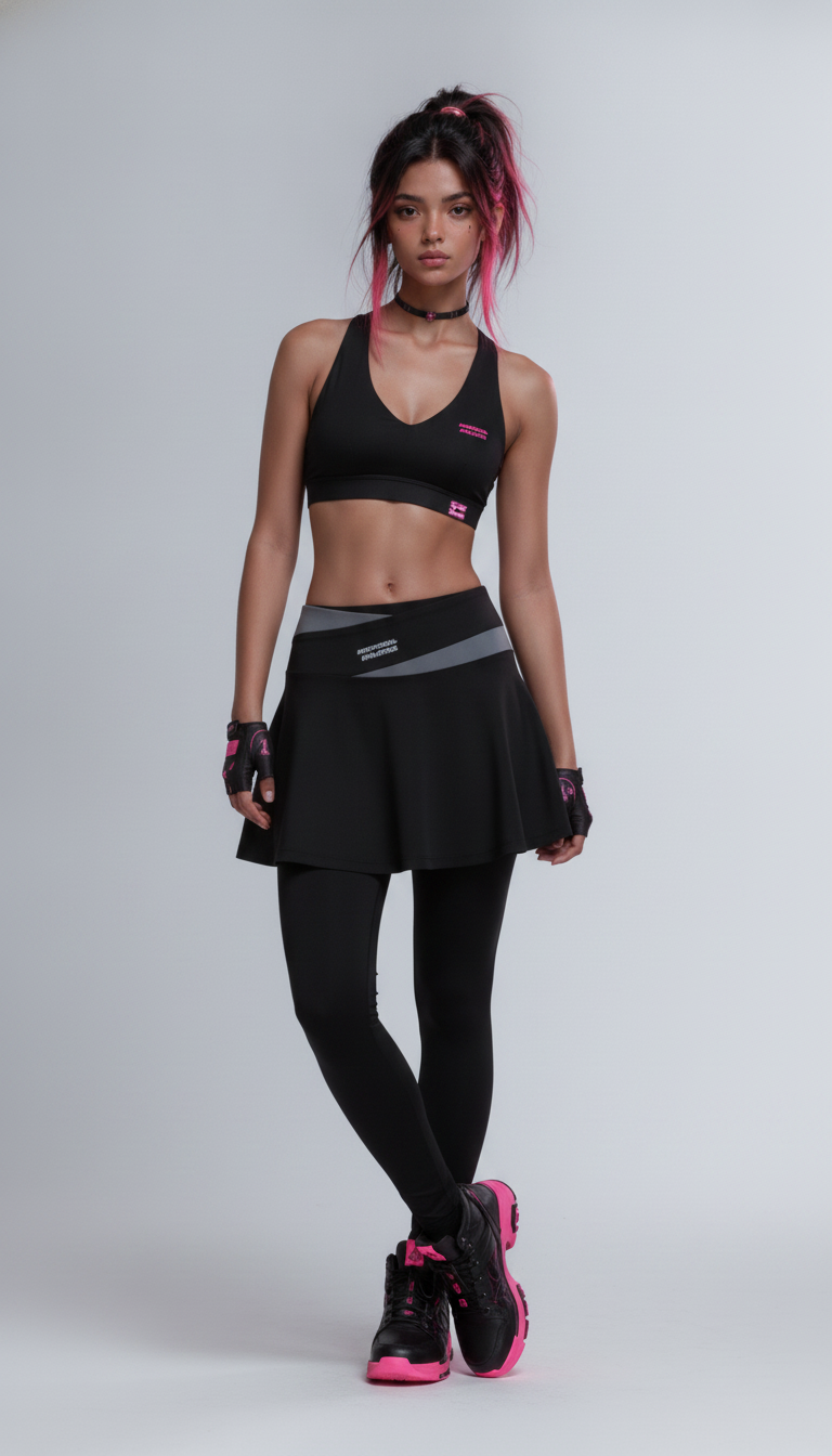 Women's Artificial Athletics Halter Cropped Sports Bra