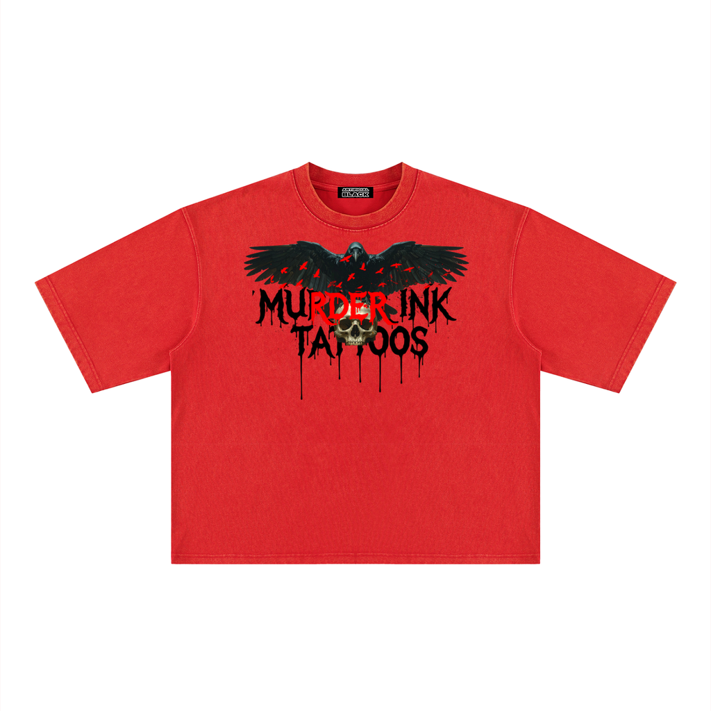 Unisex Murder Ink Tattoos Future Vintage T