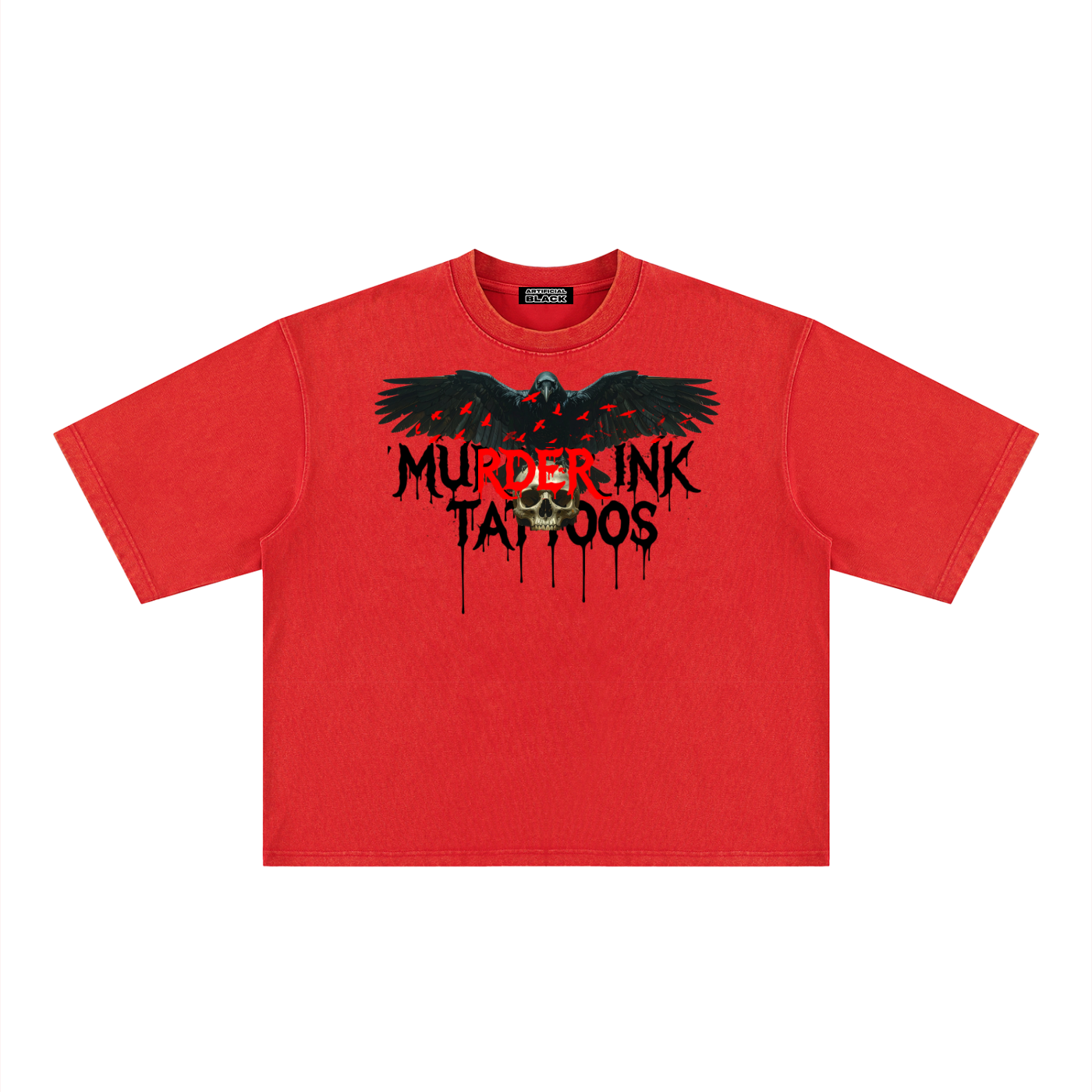 Unisex Murder Ink Tattoos Future Vintage T