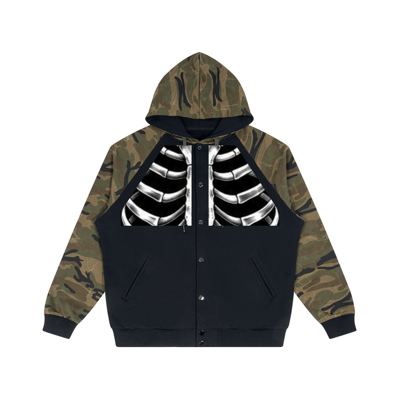 Unisex X-ray Camo Hoodie