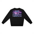Neon Shadows of Veridion Shroom City Oversized Crewneck Sweatshirt