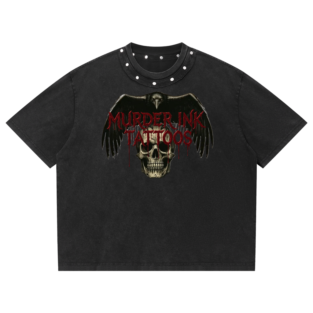 Murder Ink Studded T