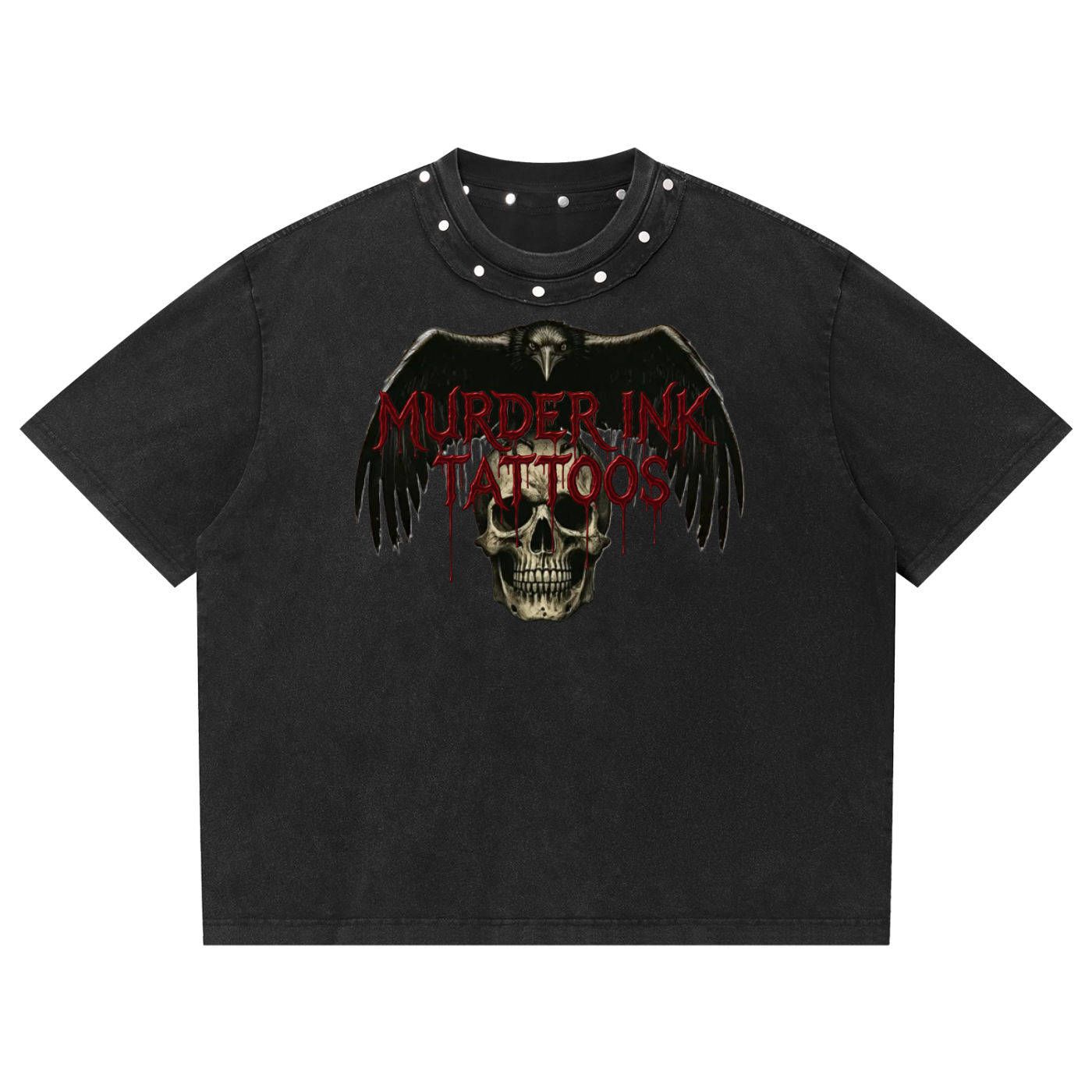 Murder Ink Studded T