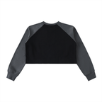 "Time Spiral Cropped Sweatshirt"