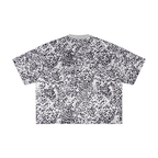 Artificial Experiments Leopard Print Boxy T