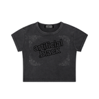 Snow Washed Crop Top