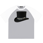 Proper Fowl Tophat Classic Raglan Sleeve T-Shirt