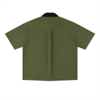 Unisex Color Block Short Sleeve Shirt
