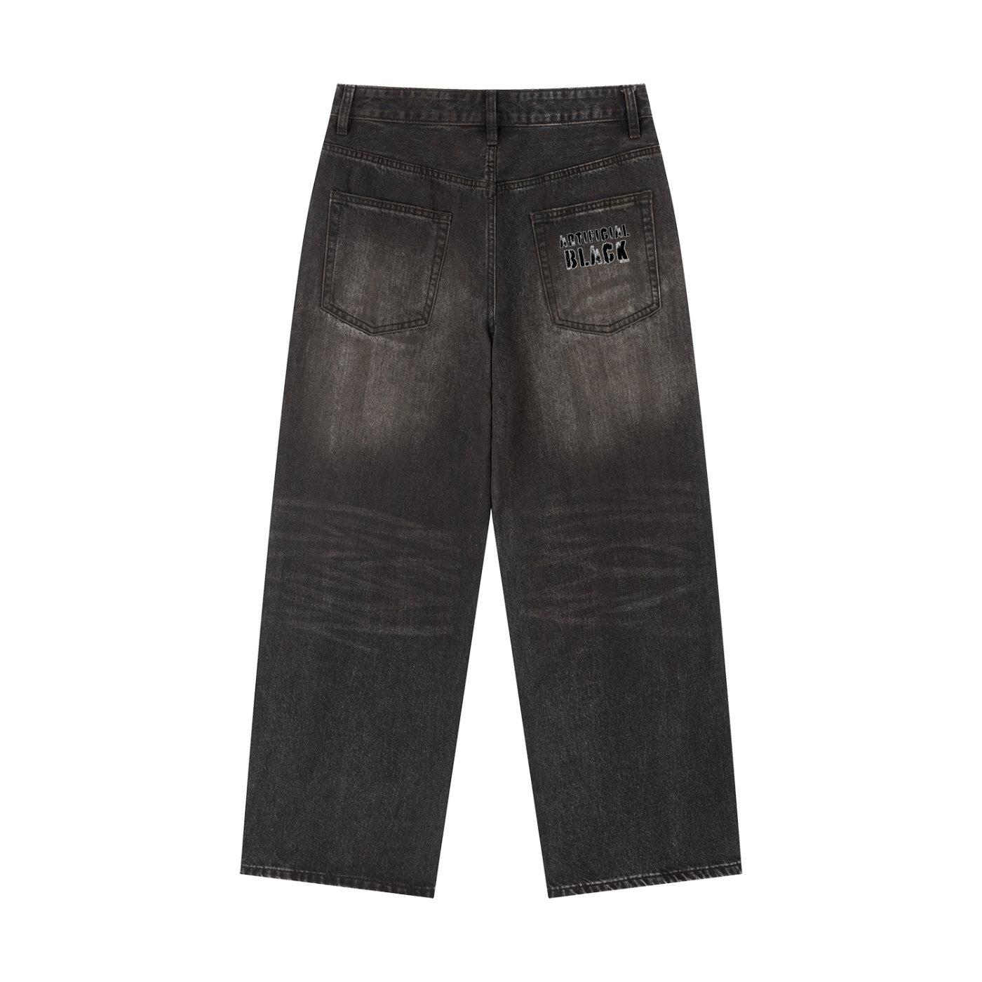 Vintage Wash Heavyweight Denim Jeans