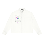 Unisex File Not Found Long Sleeve Button Down