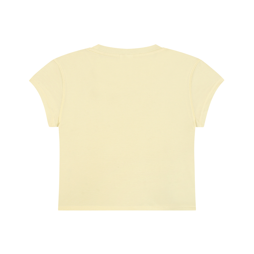 Women's Silicone Skin Cropped T-Shirt