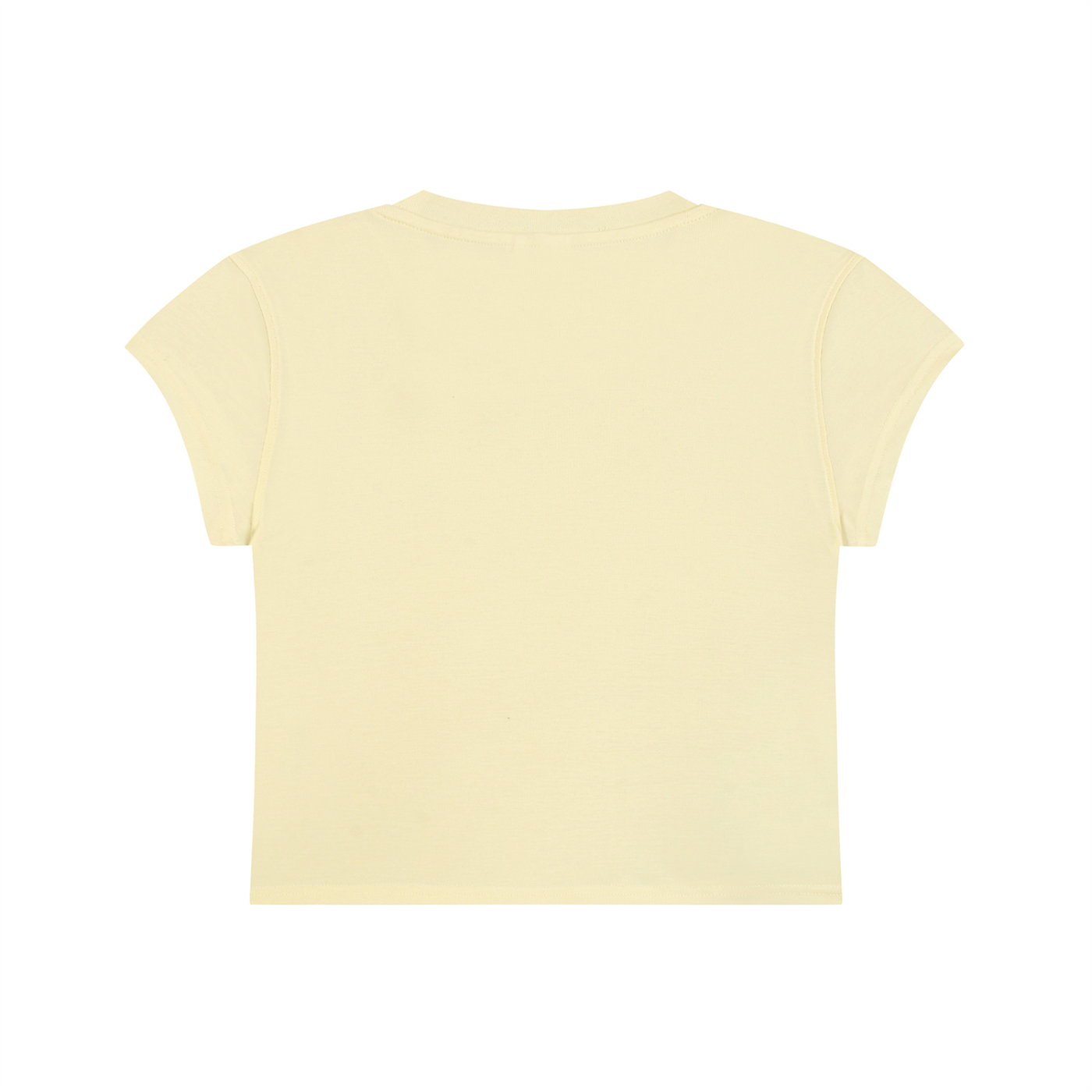 Women's Silicone Skin Cropped T-Shirt
