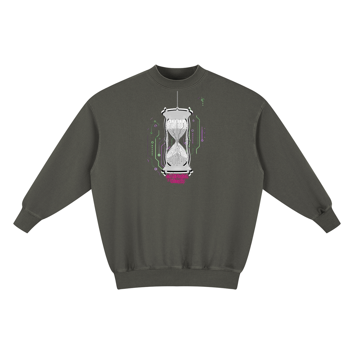 Women's Vintage Digital Pullover  Dress