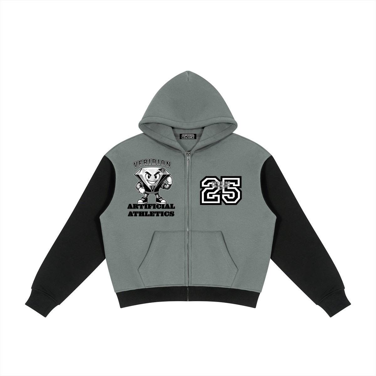 Unisex Artificial Athletics Mascot Fleece Hoodie