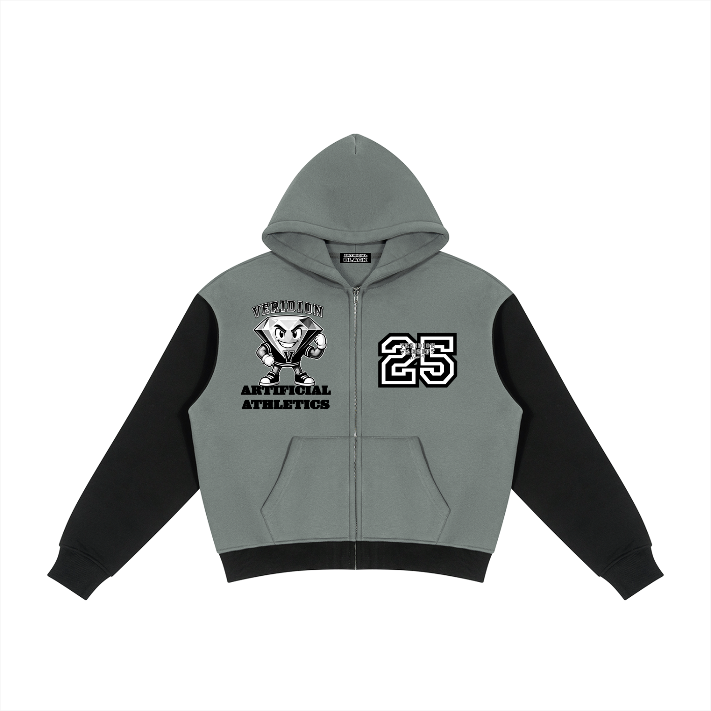 Unisex Artificial Athletics Mascot Fleece Hoodie