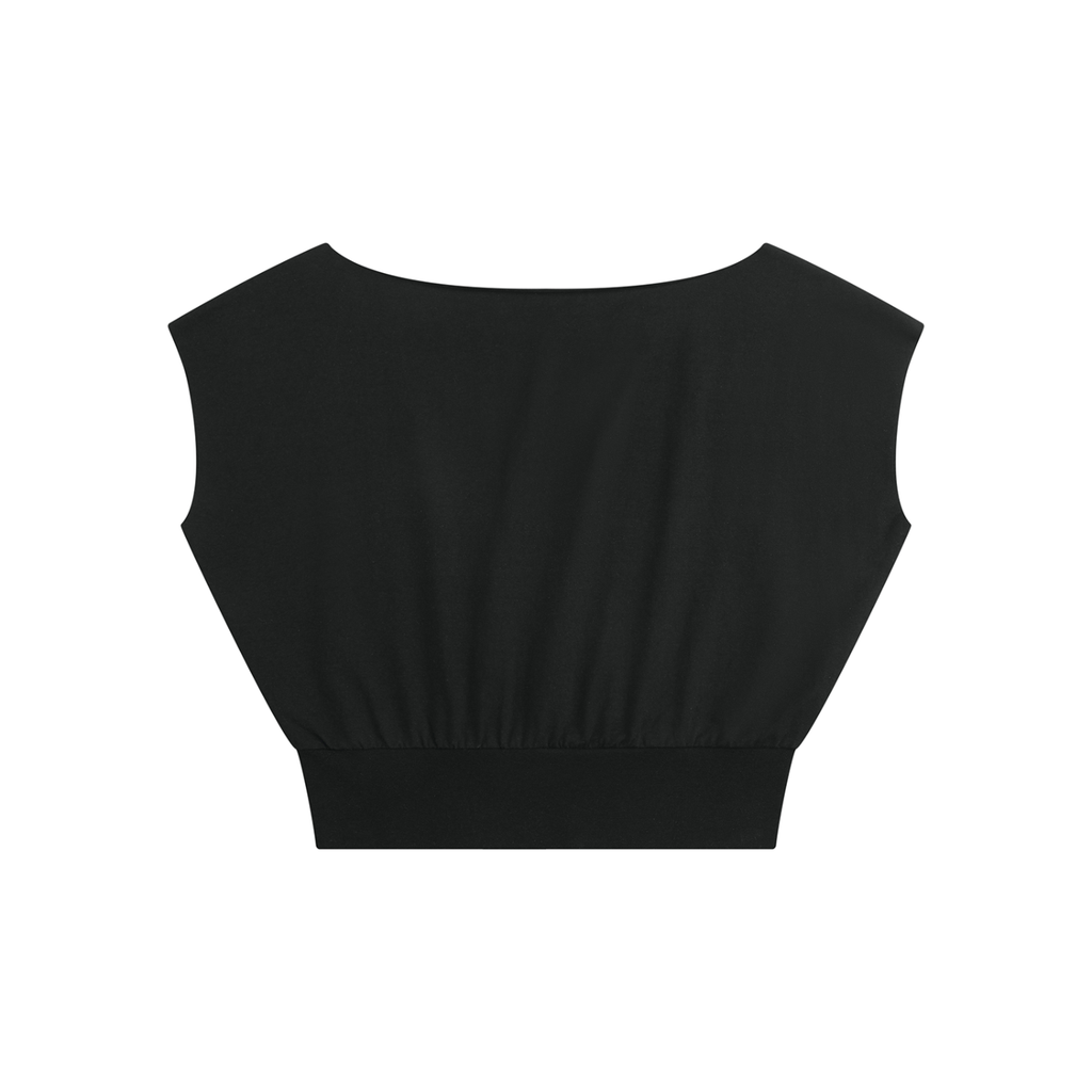Women’s Boatneck Art Official Crop T