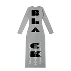 Dyed Washed Slit Maxi Dress