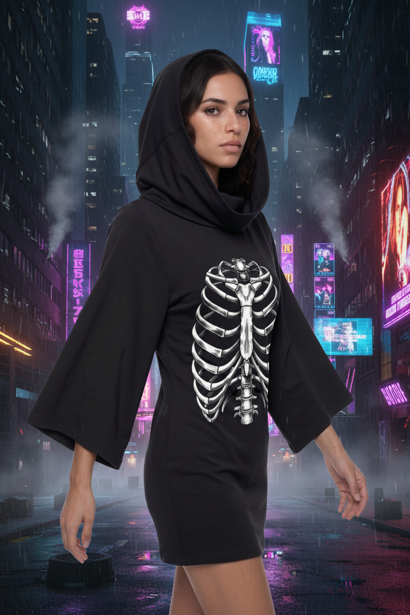Women’s Turtleneck Batwing T-Shirt