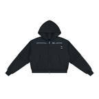 Women's Vintage Wash Detachable Sleeves Hoodie
