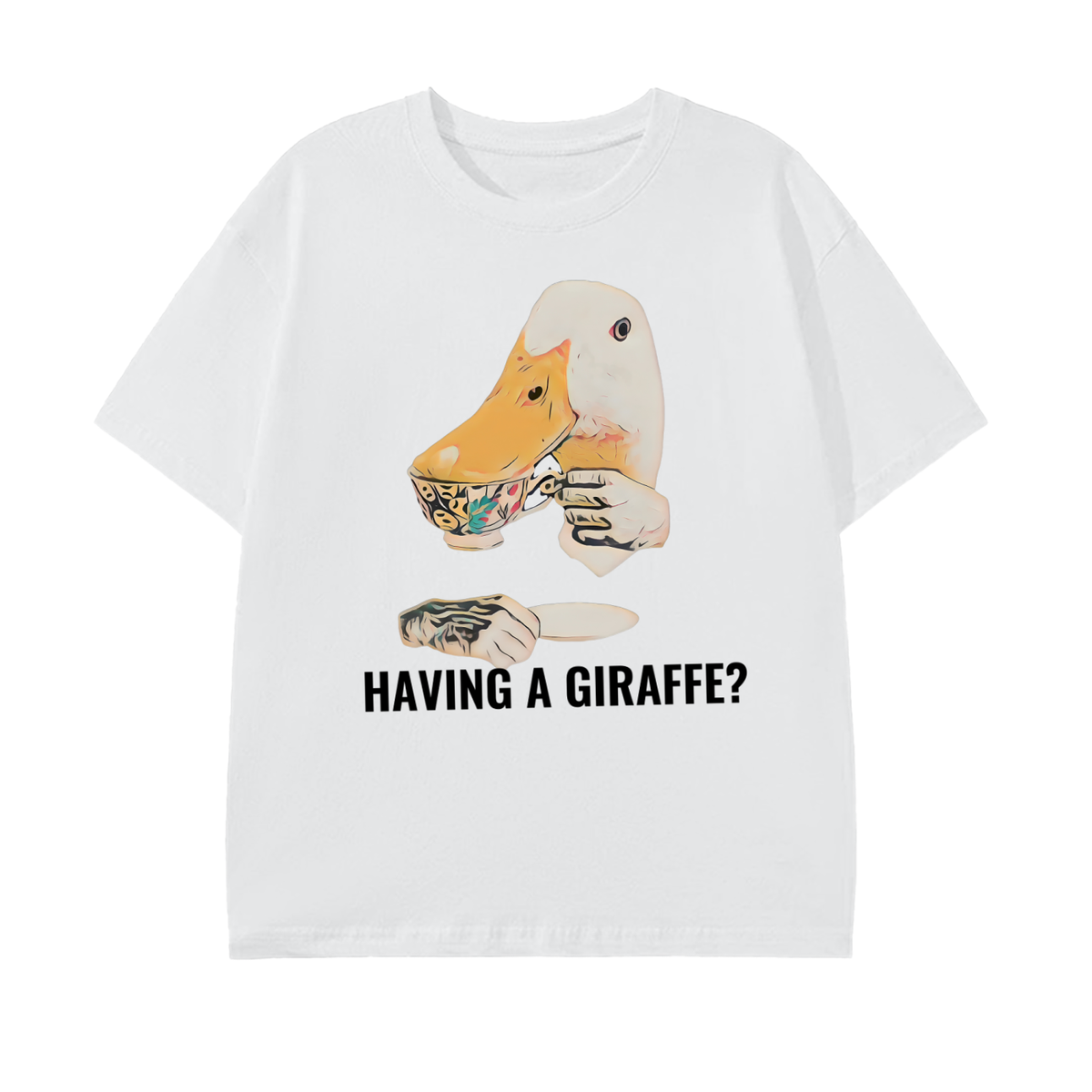 Having A GIRAFFE?"