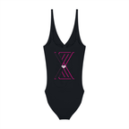 Women’s Artificial Athletics Full-Zip Ruched Bodysuit