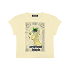 Women's Silicone Skin Cropped T-Shirt
