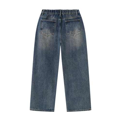 Jean en jean délavé vintage pour homme