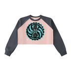 "Time Spiral Cropped Sweatshirt"