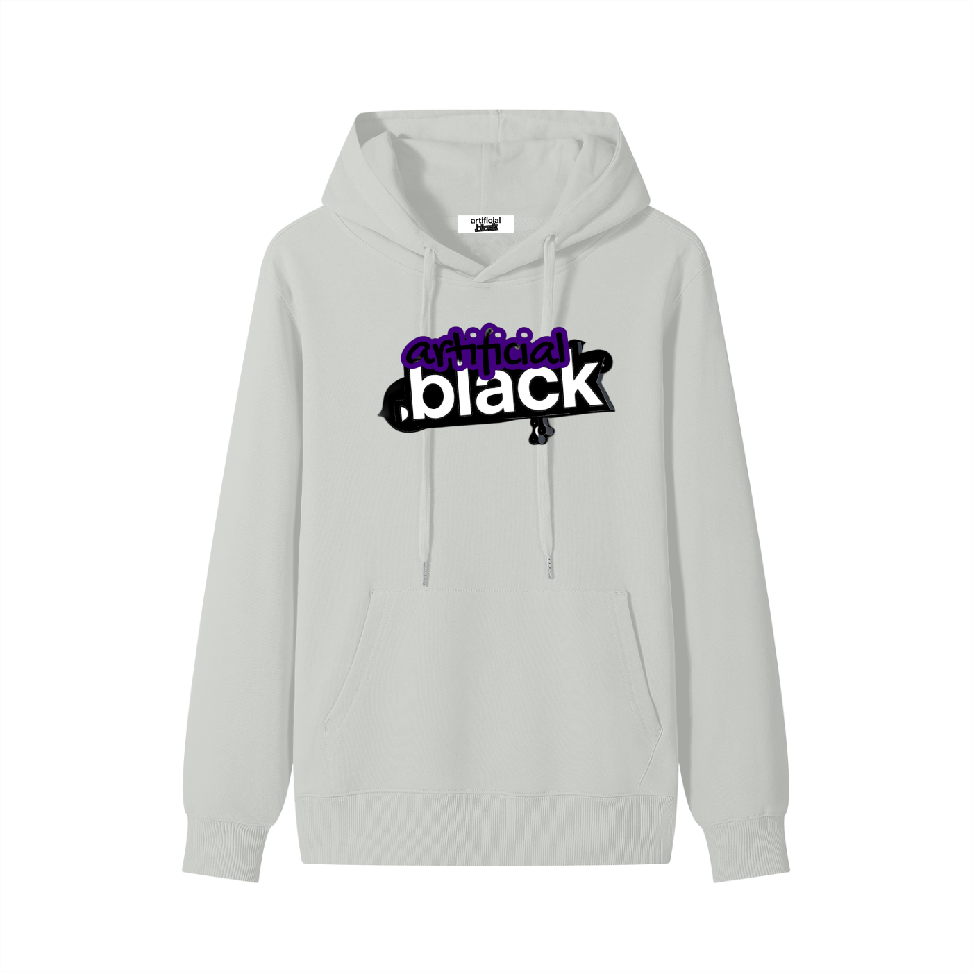 Graffiti Logo Classic Cotton Hoodie