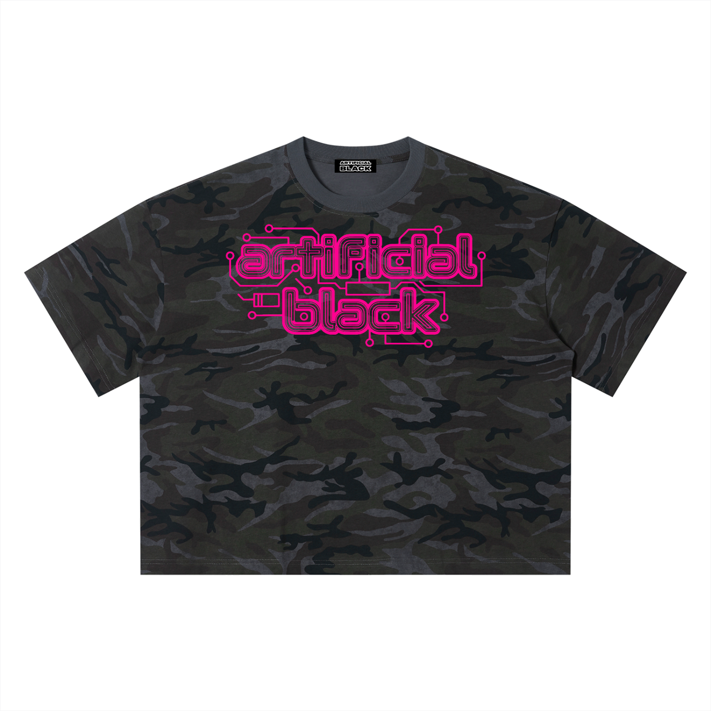 Unisex Camo Boxy T-Shirt