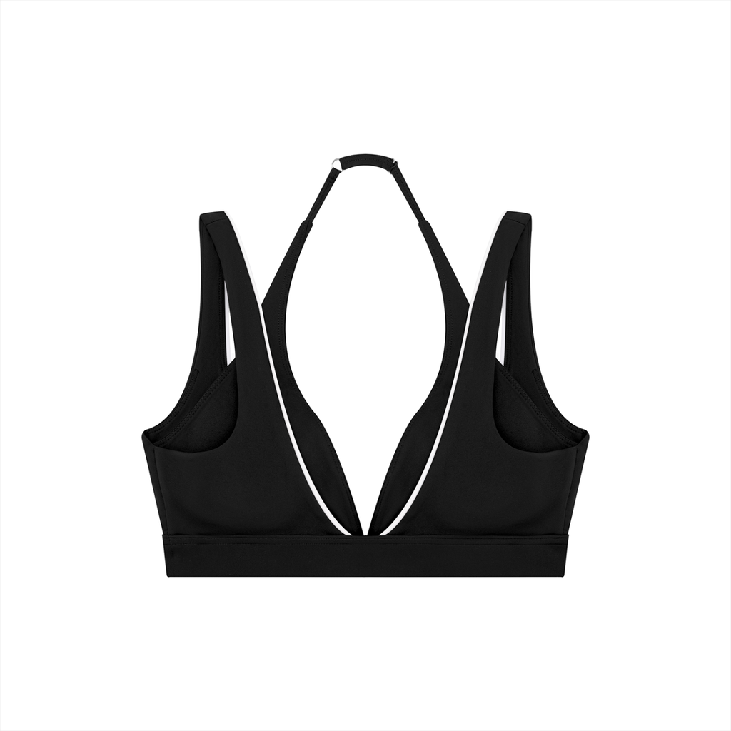 Women’s Artificial Athletics Halter Neck Yoga Sports Bra