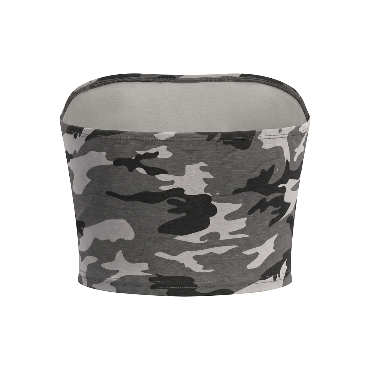 Women’s Camo Cropped Tube Top