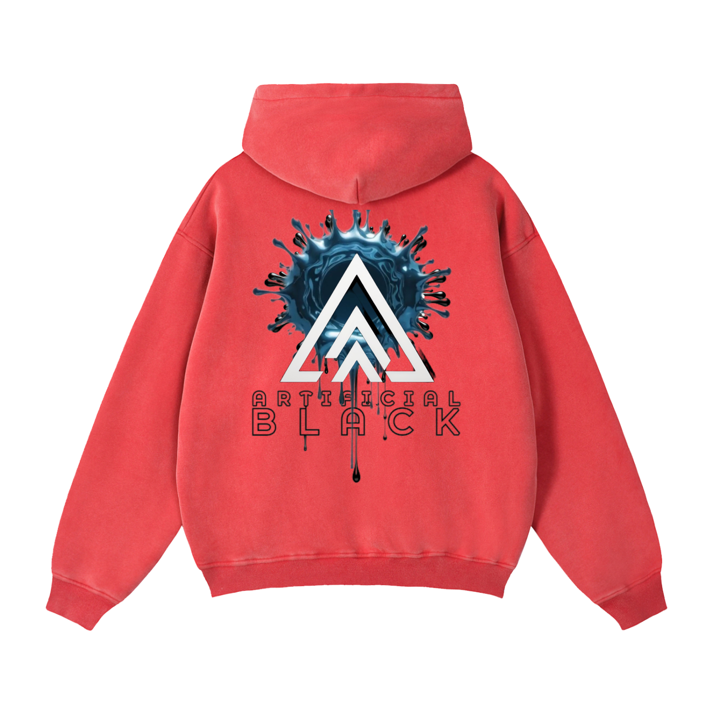 Zip-Through Boxy Fleece Hoodie