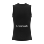 Livingmurals X Artificial.Black Slim Tank Top
